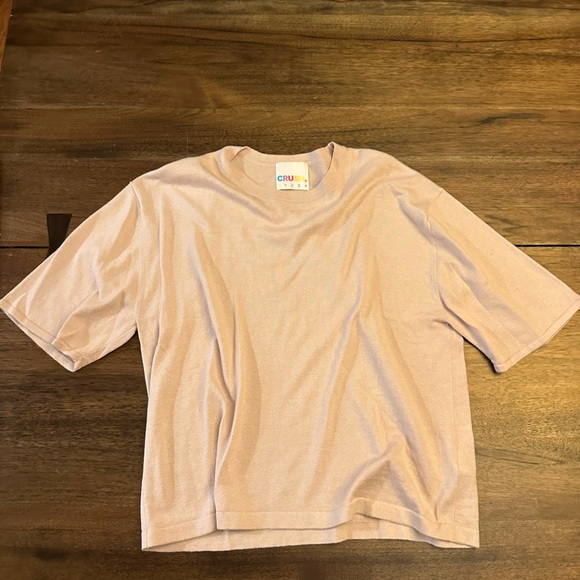 CRUSH cashmere super soft and comfy t-shirt - Picture 2 of 5